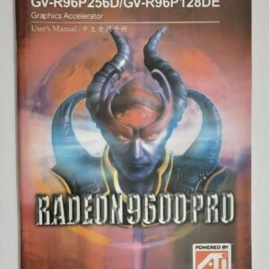 Gigabyte Radeon 9600 Pro (GV-R96F256D/GV-R96P128DE) User's manual / Handbuch