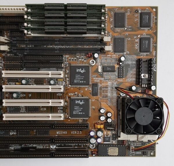MSI MS-5149 i430VX Sockel 7 ISA Mainboard + Pentium MMX 166MHz + 32MB RAM - Image 3
