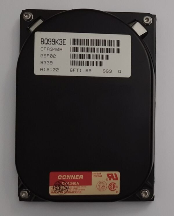 Conner CFA340A IDE Festplatte (343MB, 1993)