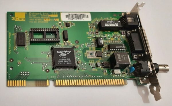 3COM EtherLink III 3C509B-C ISA Netzwerkkarte (BNC, Koax, RJ45, 1995) - Image 2