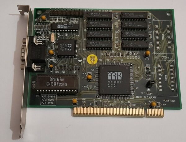 Hercules Stingray Pro PCI Grafikkarte (ARK1000PV, 1MB, 1995) - Image 2
