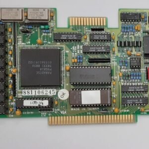 V-1A64 8-bit ISA VGA Grafikkarte (Paradise PVGA1A, 256KB, retro, 1989)