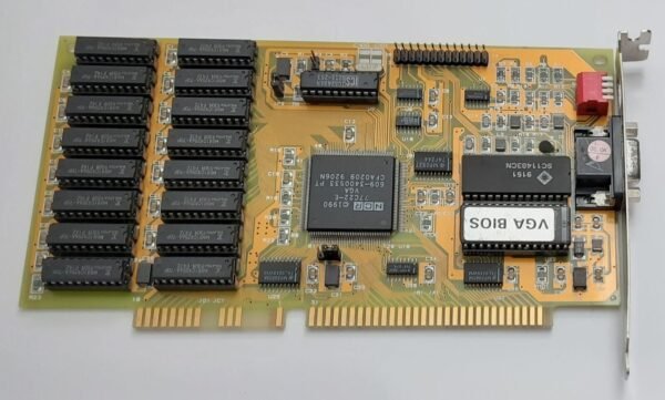 Aquarius VGA-22 ISA Grafikkarte (NCR 77C22-E, 2MB, retro, 1992) - Image 2