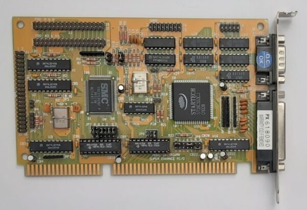 Super Enhance MI/O ISA Multi-I/O IDE Floppy Controller (Startech, SMC, 1993)