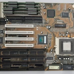 SOYO SY-5TF5 Sockel 7 i430HX ISA retro Mainboard + Pentium MMX 200MHz + 32MB RAM