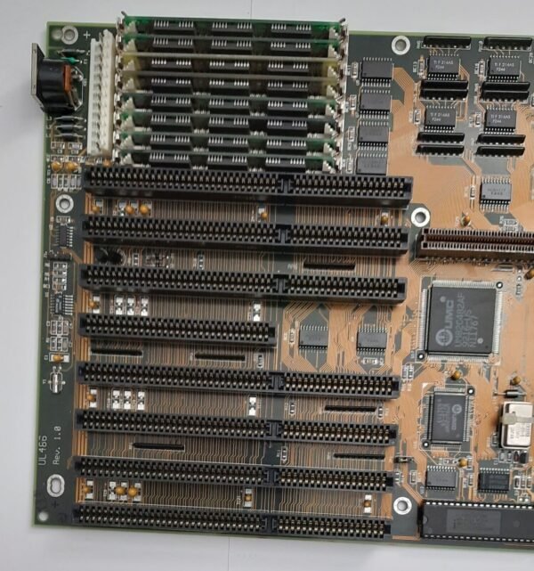 Elitegroup UL486 ISA retro Mainboard + Intel 80486DX 33MHz + 8MB SIMM RAM - Image 2