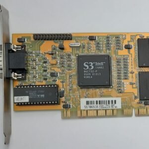 S3 VGA Trio 32P PCI Grafikkarte (S3 Trio32, 86C732-P, 1MB, retro, 1995)