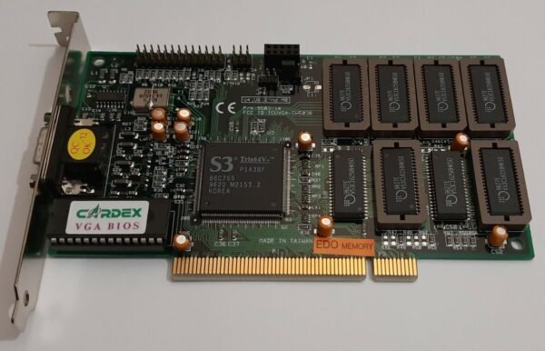 Gainward Cardex Genesis EV PCI Grafikkarte (S3 Trio64V+, 4MB, 1996, retro, OVP) - Image 3