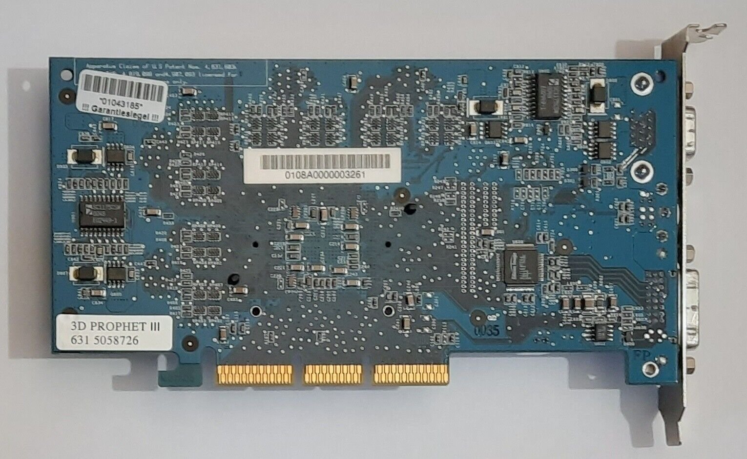 Hercules 3D Prophet III AGP Grafikkarte (nvidia GeForce3, 64MB, 2001) - Image 4