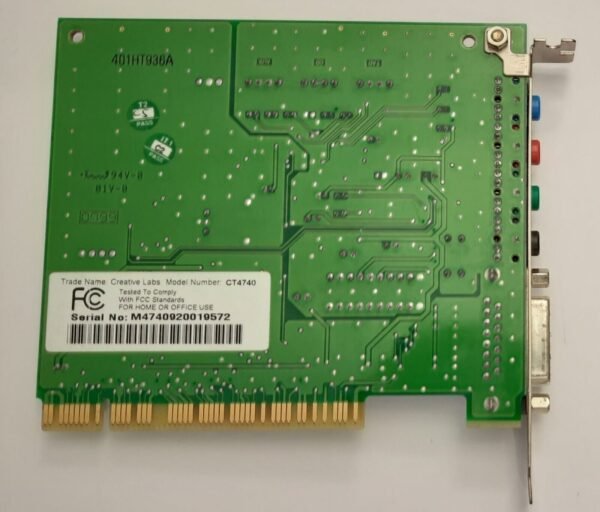 Creative AudioPCI 64V PCI Soundkarte (CT4740, ES1373, 1999) - Image 3