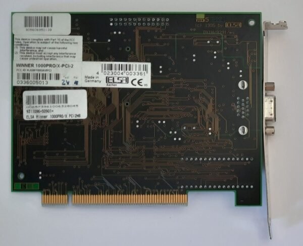 ELSA Winner 1000pro/X PCI Grafikkarte (S3 Vision868, 2MB, 1995) - Image 4