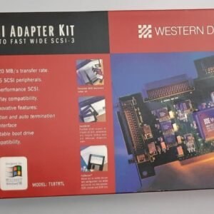Western Digital 7197RTL PCI-SCSI Adapter Kit (1995, retro, NOS)