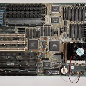FIC PA-2000 Sockel 5 ISA Mainboard + AMD 5k86-P75 75MHz + 32MB EDO-RAM