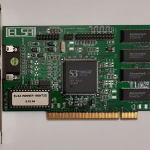 ELSA Winner 1000/T2D PCI Grafikkarte (S3 Trio64V2/DX, 86C775, 2MB, 1998)