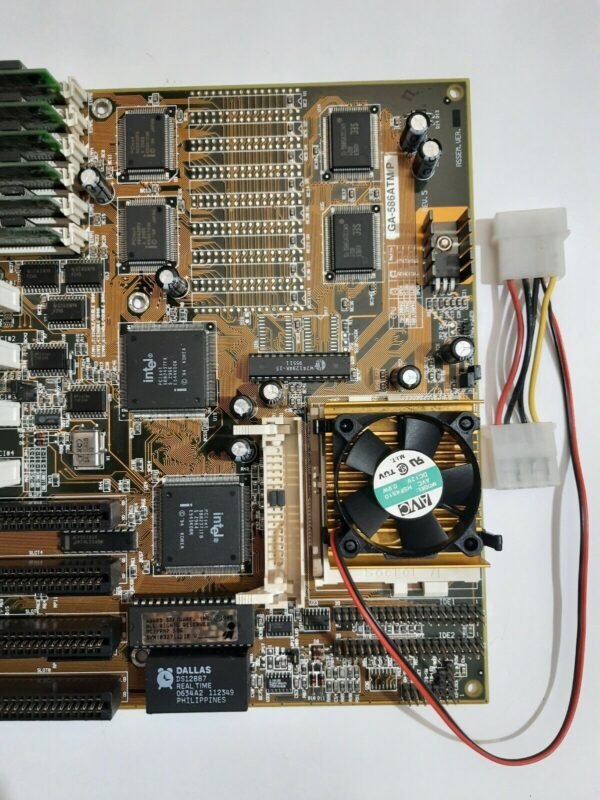 Gigabyte GA-586ATM/P Sockel 7 ISA retro Mainboard + Pentium 133MHz + 48MB RAM - Image 3