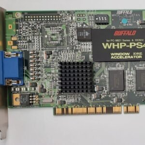 Melco Buffalo WHP-PS4 PCI Grafikkarte (3D Labs Permedia 2, 4MB, retro, 1998)