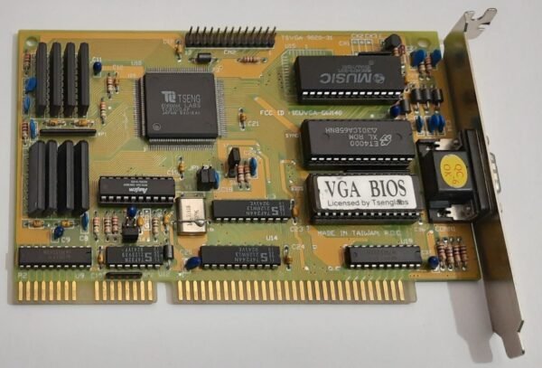Gainward Cardex TSVGA 9020-31 ISA Grafikkarte (Tseng ET4000AX, 1MB, GW140, 1992) - Image 2