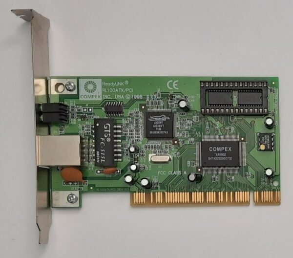 ReadyLINK RL100ATX/PCI Netzwerkkarte (RJ45, Compex, Ethernet, retro, 1998)