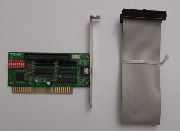 TEAC CD-55A 4x CD-ROM-Laufwerk (inkl. Controller, retro, 1994) - Image 5