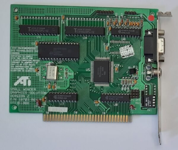 ATI Small Wonder Graphics Solution 8-bit ISA Grafikkarte (CGA, HGC, MDA, 1988)