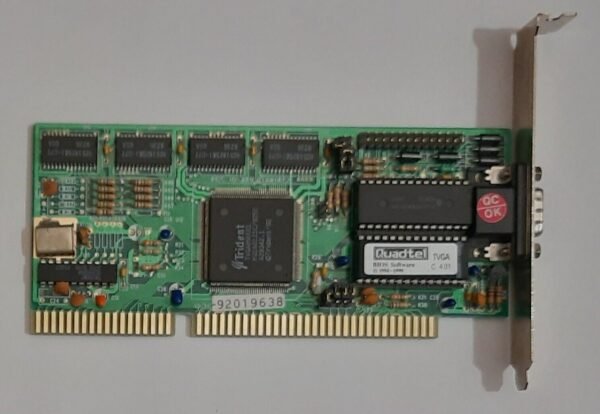 HIS 8900CL 4x256 ISA Grafikkarte (Trident TVGA8900CL-B, 1MB, 1993)