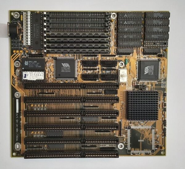 FIC 486-HC-HD 486 ISA retro Mainboard + Intel 80486DX 33MHz + 16MB RAM