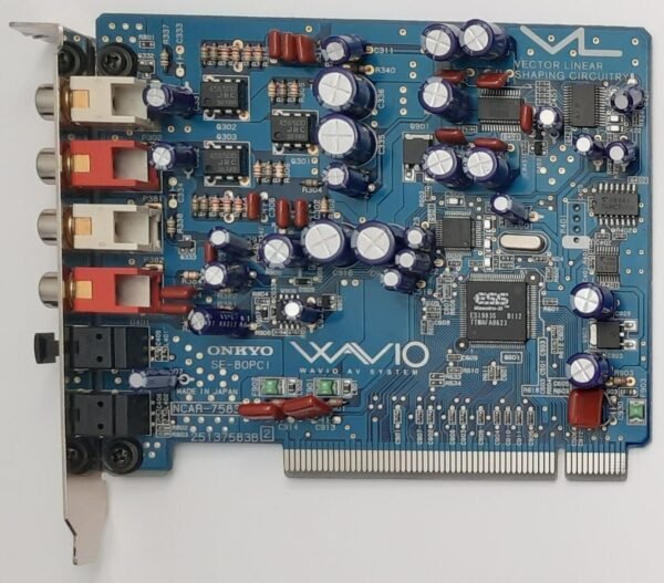 Onkyo WAVIO SE-80 PCI Soundkarte (ESS Maestro-3i , ES1983S, retro, 2002)