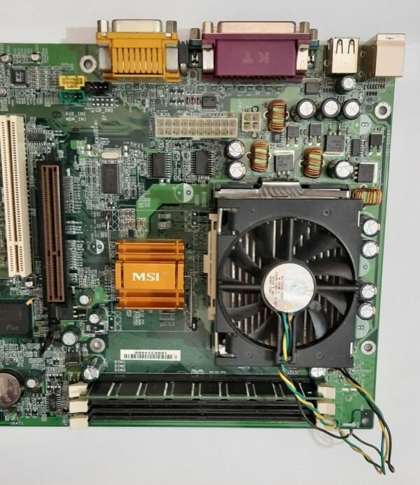 MSI 845 Pro MS-6529 Sockel 423 Mainboard + Intel Pentium IV 1.8GHz + 512MB RAM - Image 3