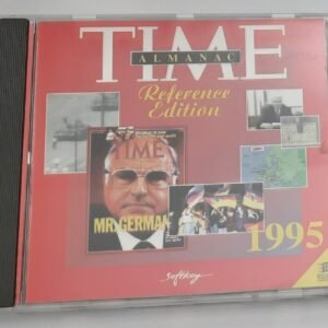 TIME Almanac 1995. Reference Edition. CD-ROM (486, Windows 3.x, retro, 1995)