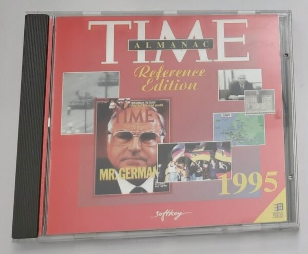 TIME Almanac 1995. Reference Edition. CD-ROM (486, Windows 3.x, retro, 1995)