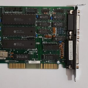 8-bit ISA Multi-I/O Controller (RS-232, COM-Port, seriell, LPT, Winbond, 1992)