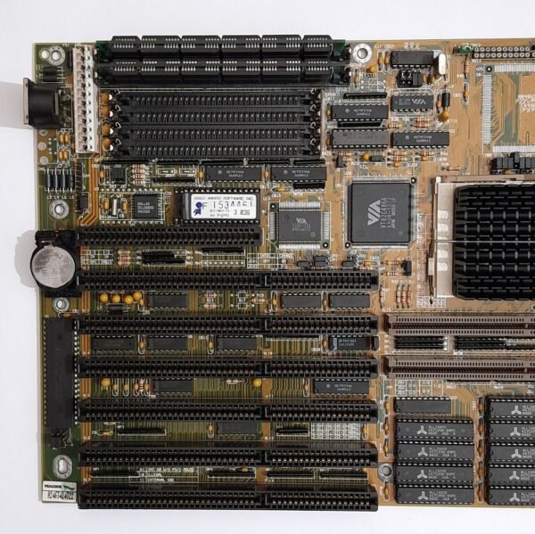 FIC 486-GVT-2 VLB ISA 80486 retro Mainboard + Intel 80486DX2 66MHz + 16MB RAM - Image 2
