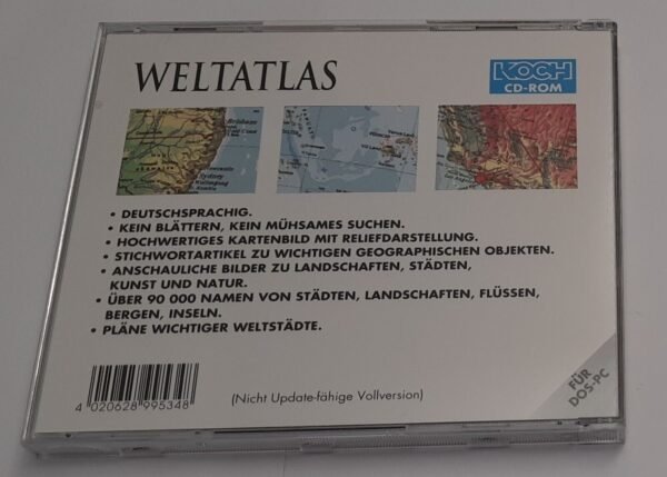 Weltatlas Professional (KOCH CD-ROM, Columbus Publishing) - Image 3