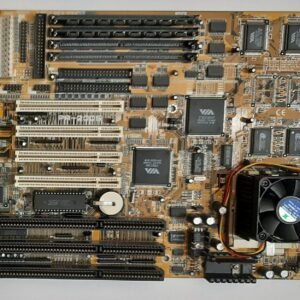 FIC PA-2005 Sockel 7 ISA retro Mainboard + IBM 6x86MX PR166 + 32MB EDO-RAM