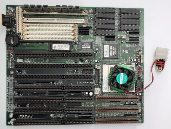 PCChips M912 "Cheetah" VLB ISA 486 retro Mainboard + 80486DX2 80MHz + 8MB RAM