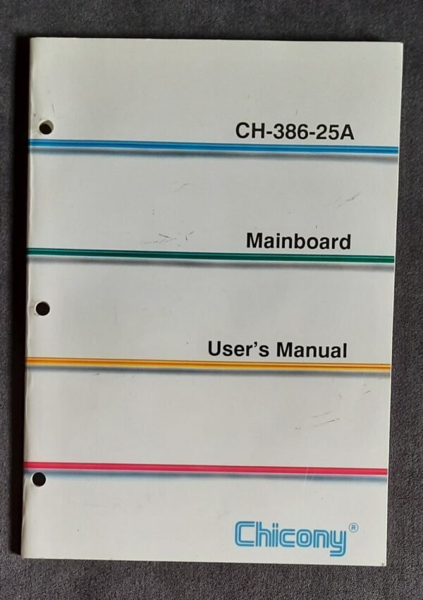 Chicony CH-386-25A ISA Mainboard inkl. OVP + Handbuch - Image 3