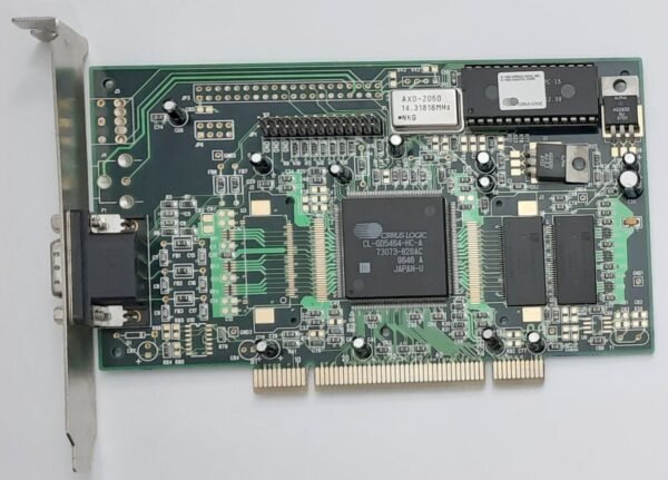 HIS 464PH1S0 PCI Grafikkarte (CL-GD5464, 4MB, Laguna3D, RDRAM, retro, 1997)