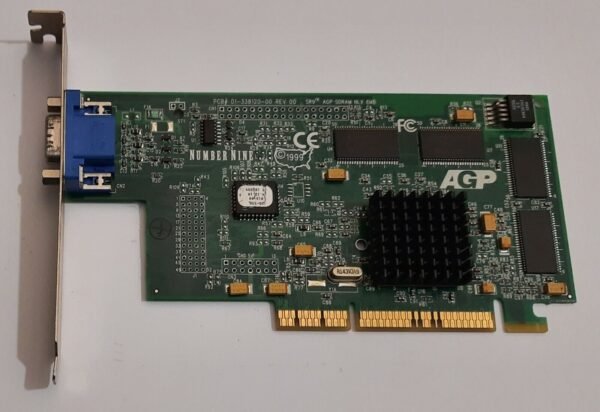 #9 Number Nine SR9 NLX AGP Grafikkarte (8MB, S3 Savage4 LT, retro, 1999) - Image 2