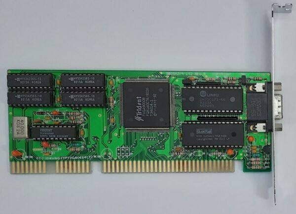 Trident 9016X2/4 LT2 REV. B ISA Grafikkarte (TVGA9000B, 512KB, 1992)