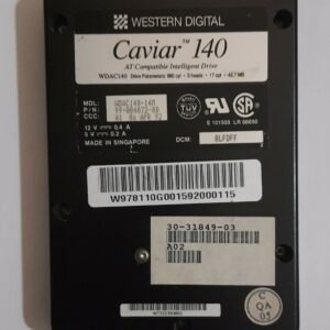 Western Digital Caviar 140 IDE Festplatte (42MB, 1992)