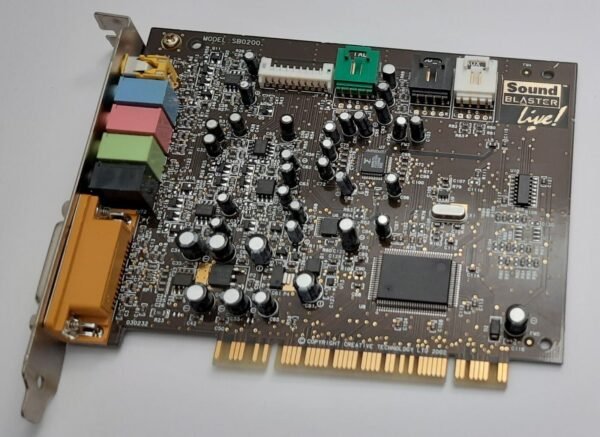 Creative Sound Blaster Live! PCI Soundkarte (SB0200, EMU10K1, 2002) - Image 2