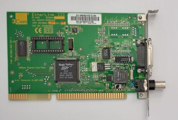 3COM EtherLink III 3C509B ISA Netzwerkkarte (BNC, Koax, 1996)