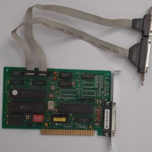 AUVA VIP SPG-II 8-bit ISA Multi-I/O Controller (LPT, COM, retro, 1990)