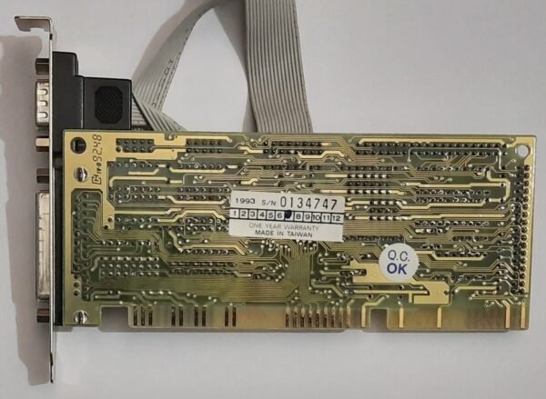 Winbond AB-757 GV2 ISA Multi-I/O IDE Floppy Controller (retro, 1993) - Image 4