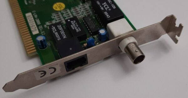 E-LAN-2000 ISA Netzwerkkarte (UMC UM9007F, BNC, Koax, RJ45, 1996) - Image 3