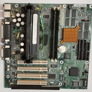 Intel SR440BX Slot 1 AGP ISA retro Mainboard + Pentium II 450MHz + 192MB SD-RAM