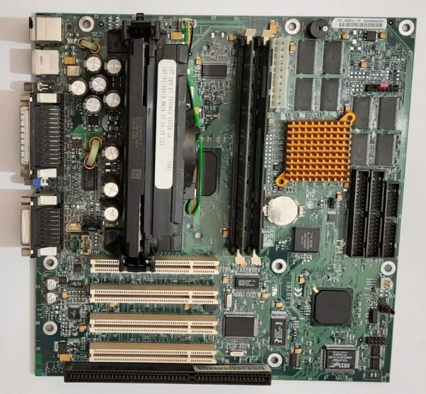 Intel SR440BX Slot 1 AGP ISA retro Mainboard + Pentium II 450MHz + 192MB SD-RAM