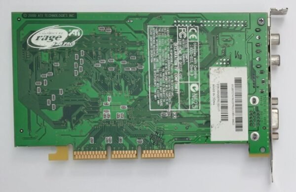 ATI Rage Fury Pro AGP Grafikkarte (Rage 128 pro, 32MB, retro, 2000) - Image 4