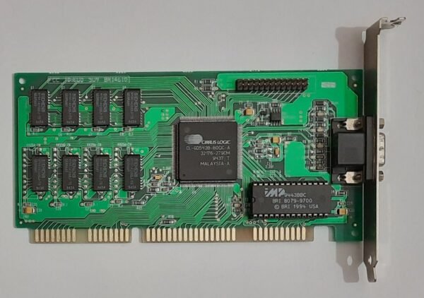 BOCA BRI4610 ISA Grafikkarte (Cirrus Logic CL-GD5428, 1MB, retro, 1994)