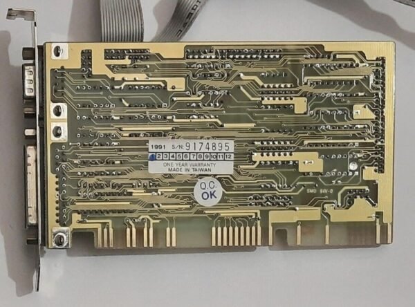 Winbond AB-757 ISA Multi-I/O IDE Floppy Controller (retro, 1991) - Image 4